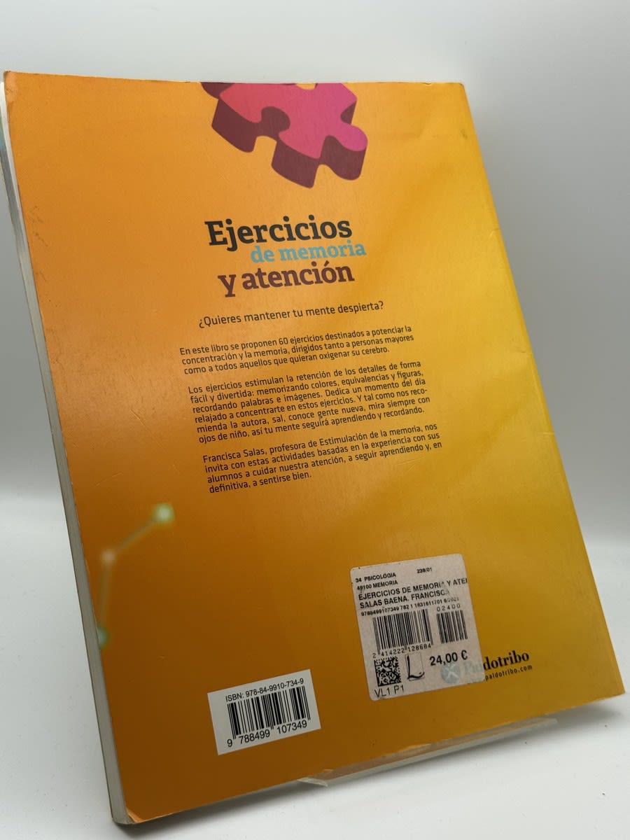 Ejercicios de memoria y atención - Paidotribo - Imagen 2