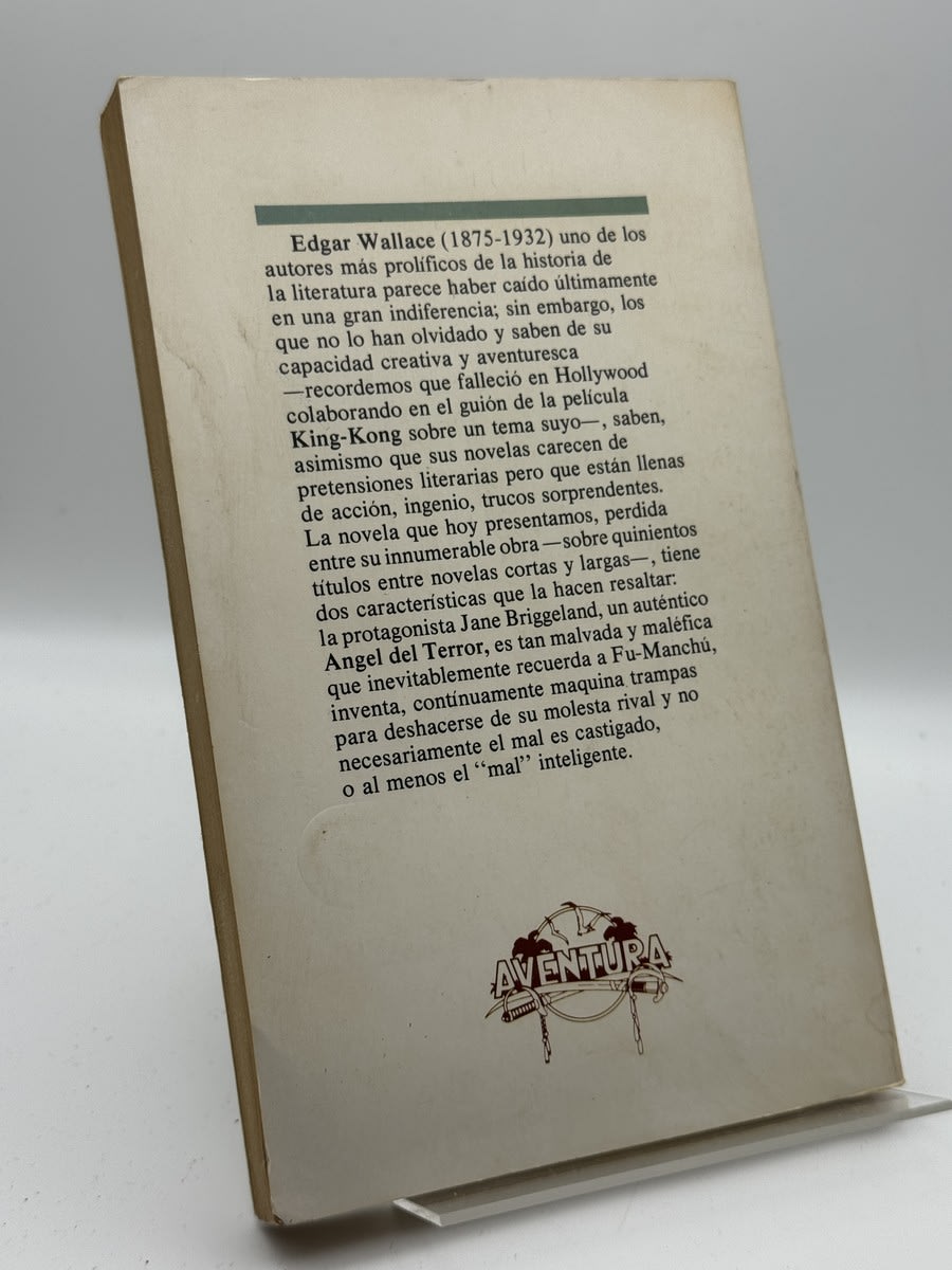 Foto 2 de El ángel del terror - Edgar Wallace de Edgar Wallace, libro de segunda mano
