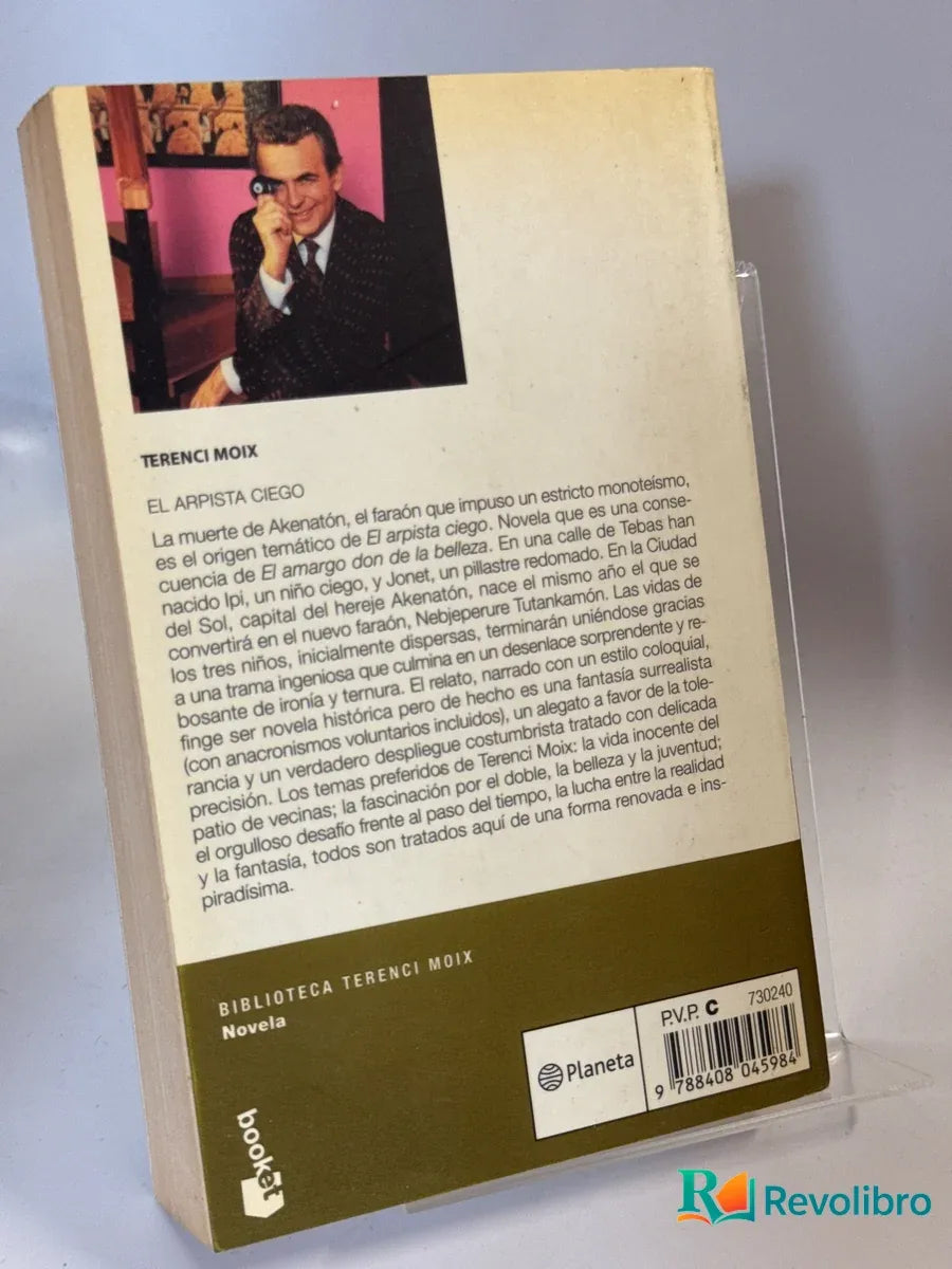 Foto 2 de El arpista ciego de Terenci Moix, libro de segunda mano