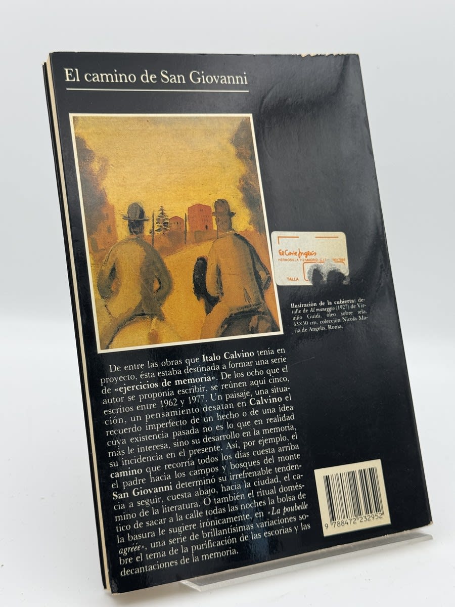 Foto 2 de El camino de San Giovanni de Italo Calvino, libro de segunda mano