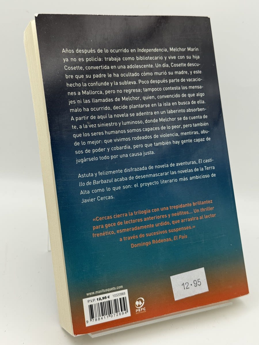 Foto 2 de El castillo de Barbazul de Javier Cercas, libro de segunda mano