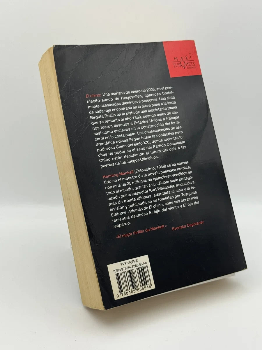 Foto 2 de El chino de Henning Mankell, libro de segunda mano