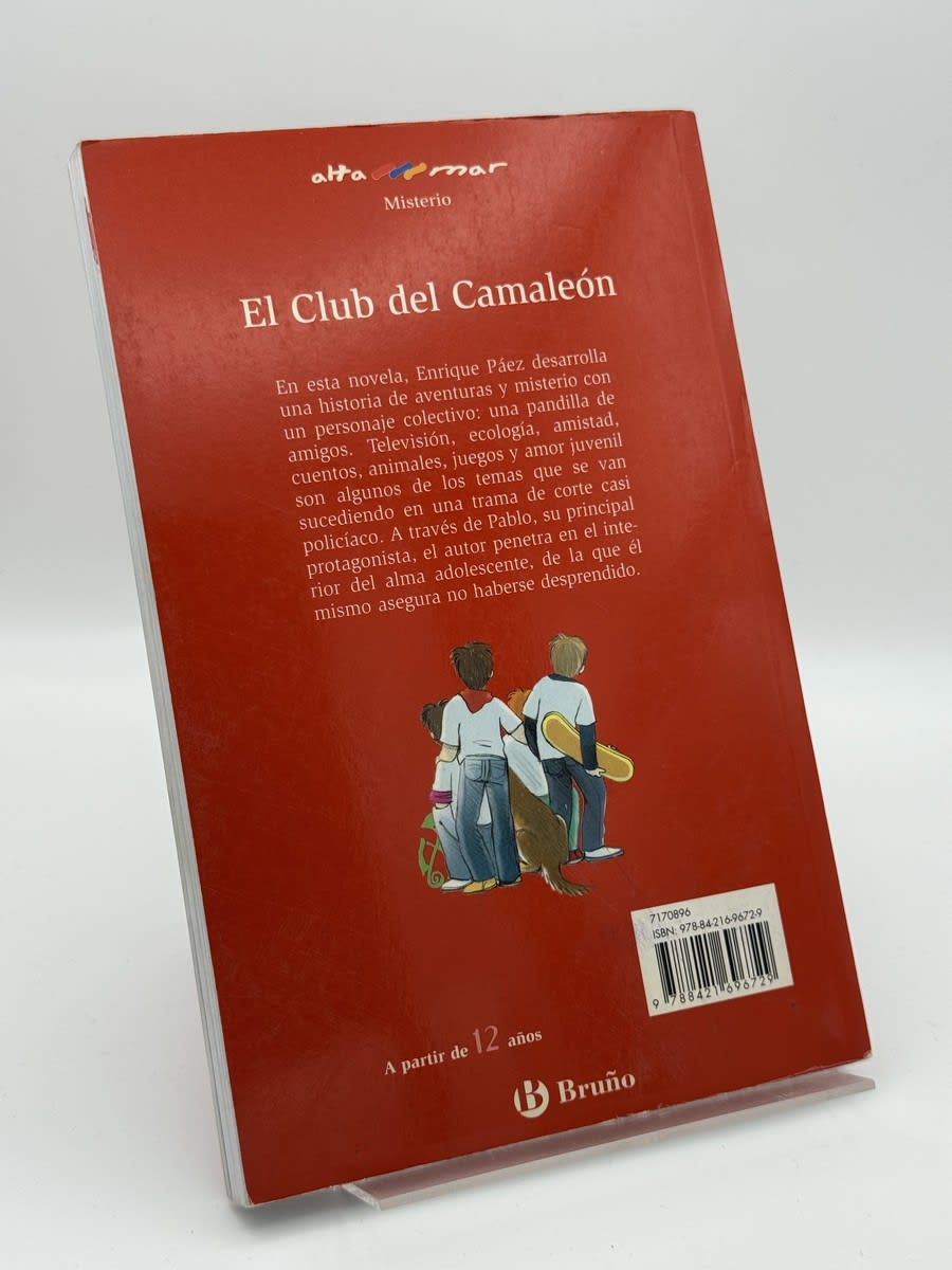 Foto 2 de El Club Del Camaleon de Enrique Paez, libro de segunda mano