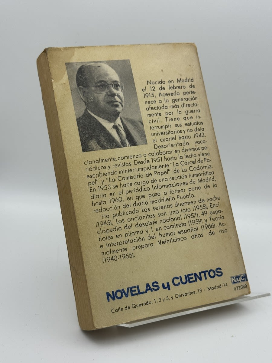 Foto 2 de El despiste nacional volumen II - Evaristo Acevedo de Evaristo Acevedo, libro de segunda mano