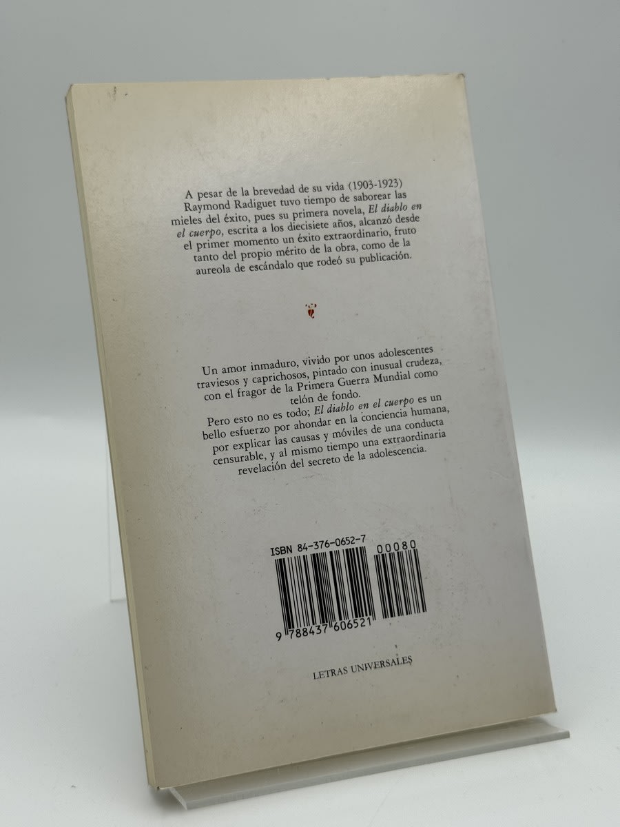 El Diablo En El Cuerpo - Raymond Radiguet - Imagen 2