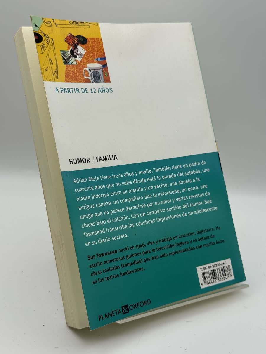 Foto 2 de El diario secreto de Adrian Mole - Sue Townsend de Sue Townsend, libro de segunda mano