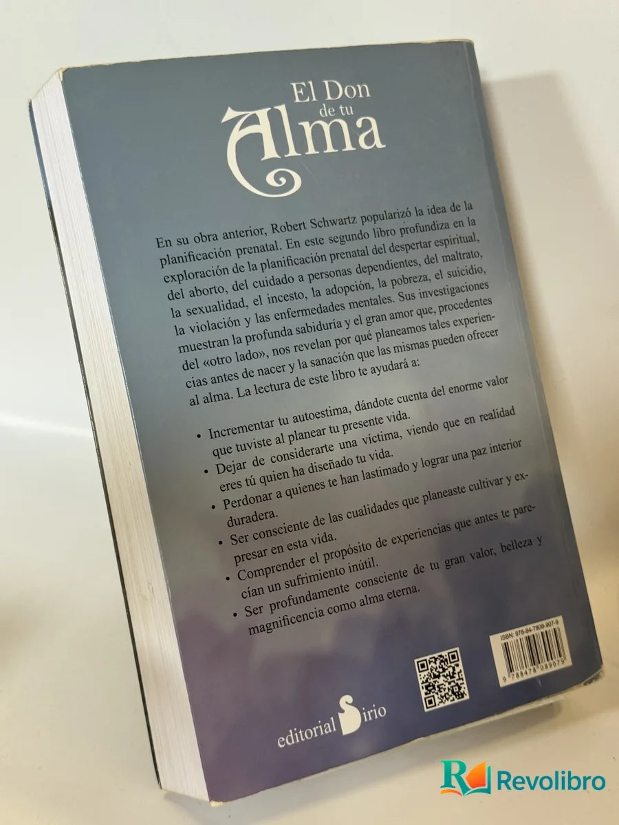 Foto 2 de El Don de tu Alma de Robert Schwartz, libro de segunda mano