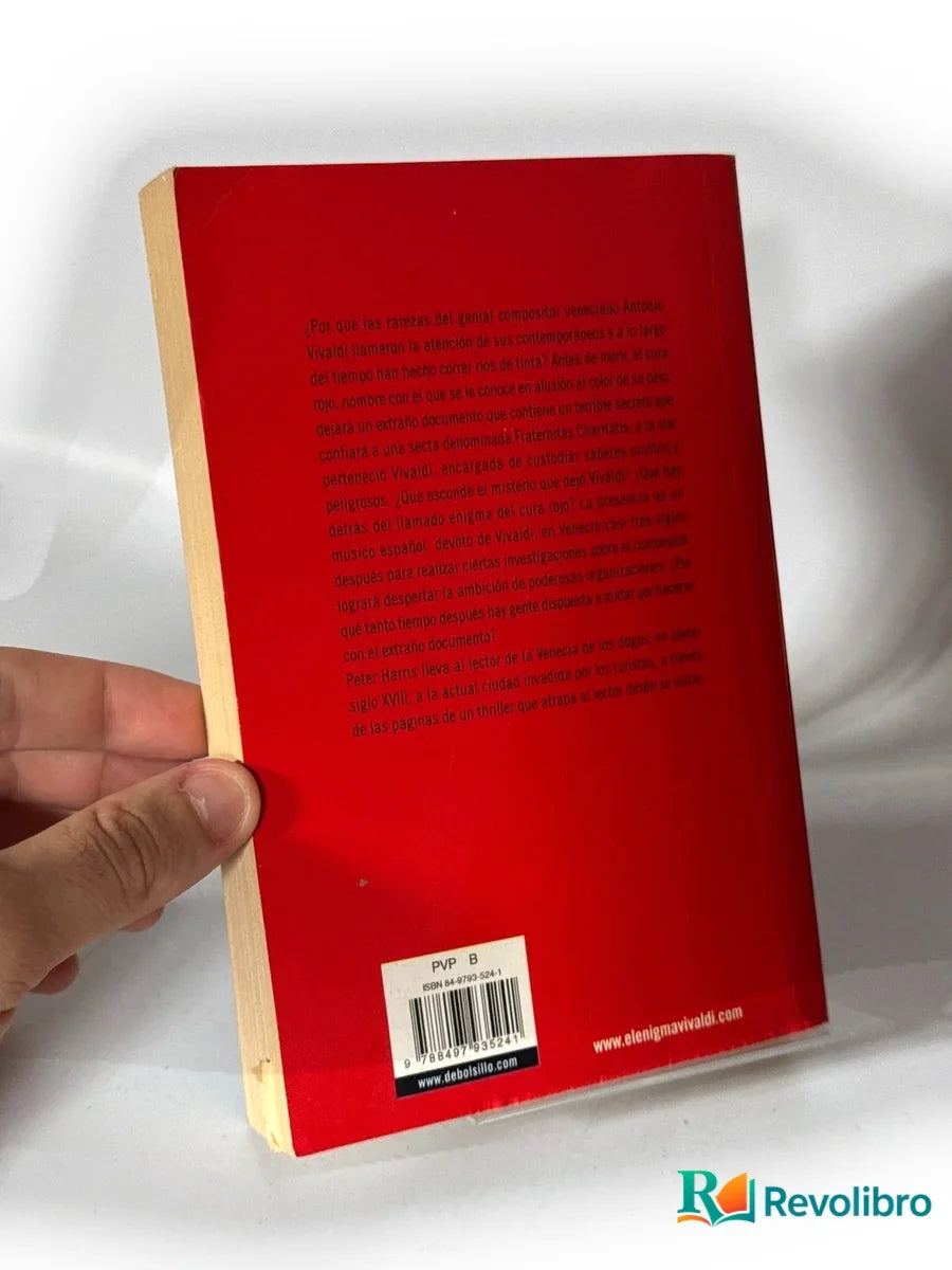 Foto 2 de El enigma Vivaldi de Peter Harris, libro de segunda mano