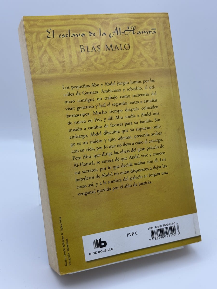 Foto 2 de El Esclavo De Alhambra de Blas Malo, libro de segunda mano