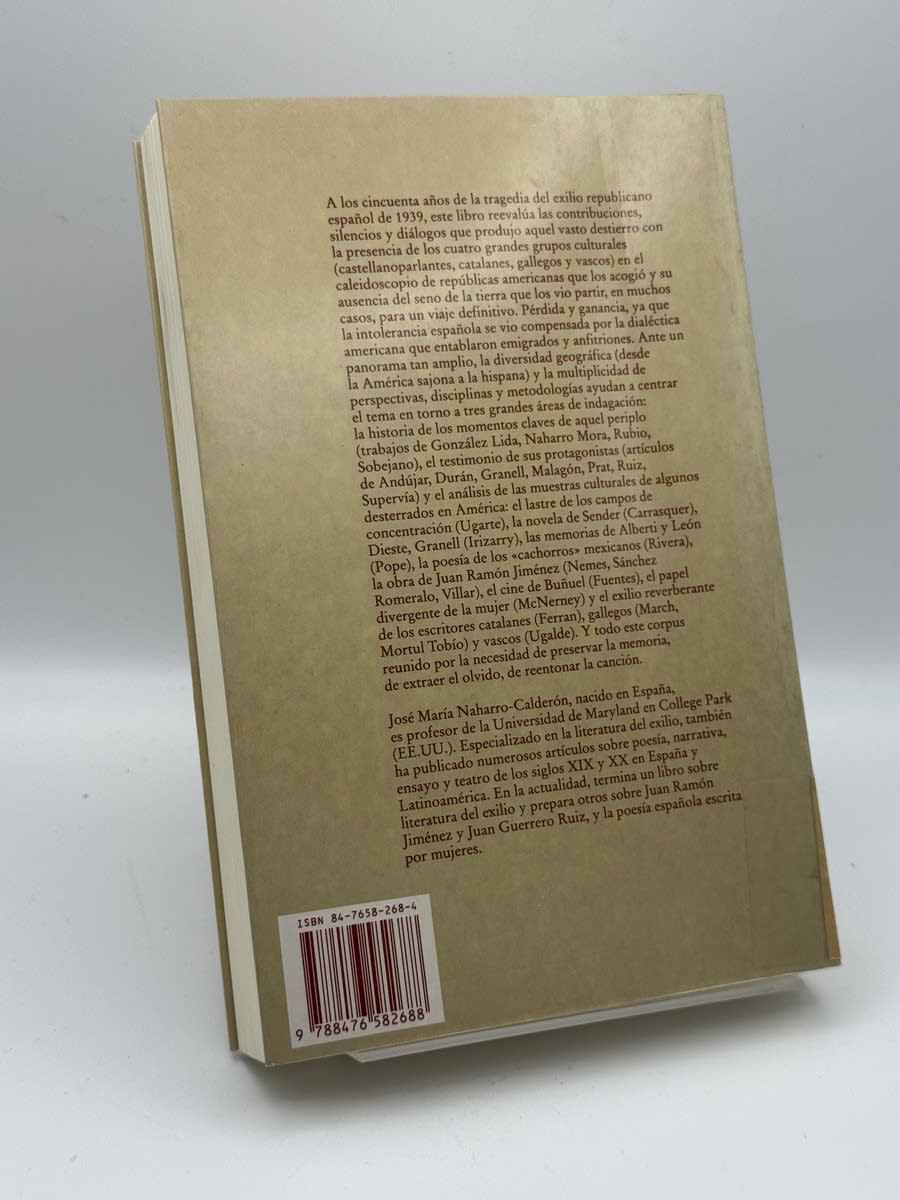 Foto 2 de El Exilio de las Españas de 1939 en las Américas - Manuel Andújar de Manuel Andújar, libro de segunda mano
