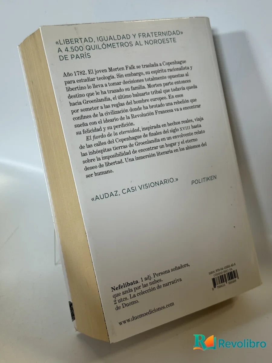 Foto 2 de El Fiordo de la Eternidad de Kim Leine, libro de segunda mano