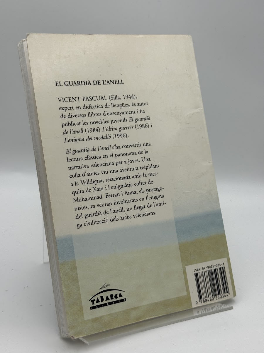 Foto 2 de El Guardià de L'anell de Vicent Pascual, libro de segunda mano