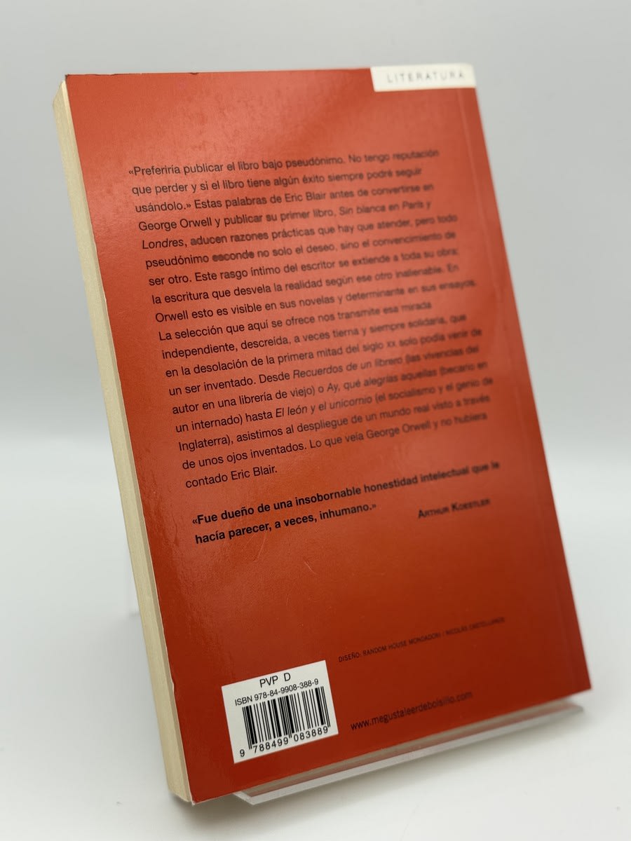 Foto 2 de El león y el unicornio y otros ensayos de George Orwell, libro de segunda mano