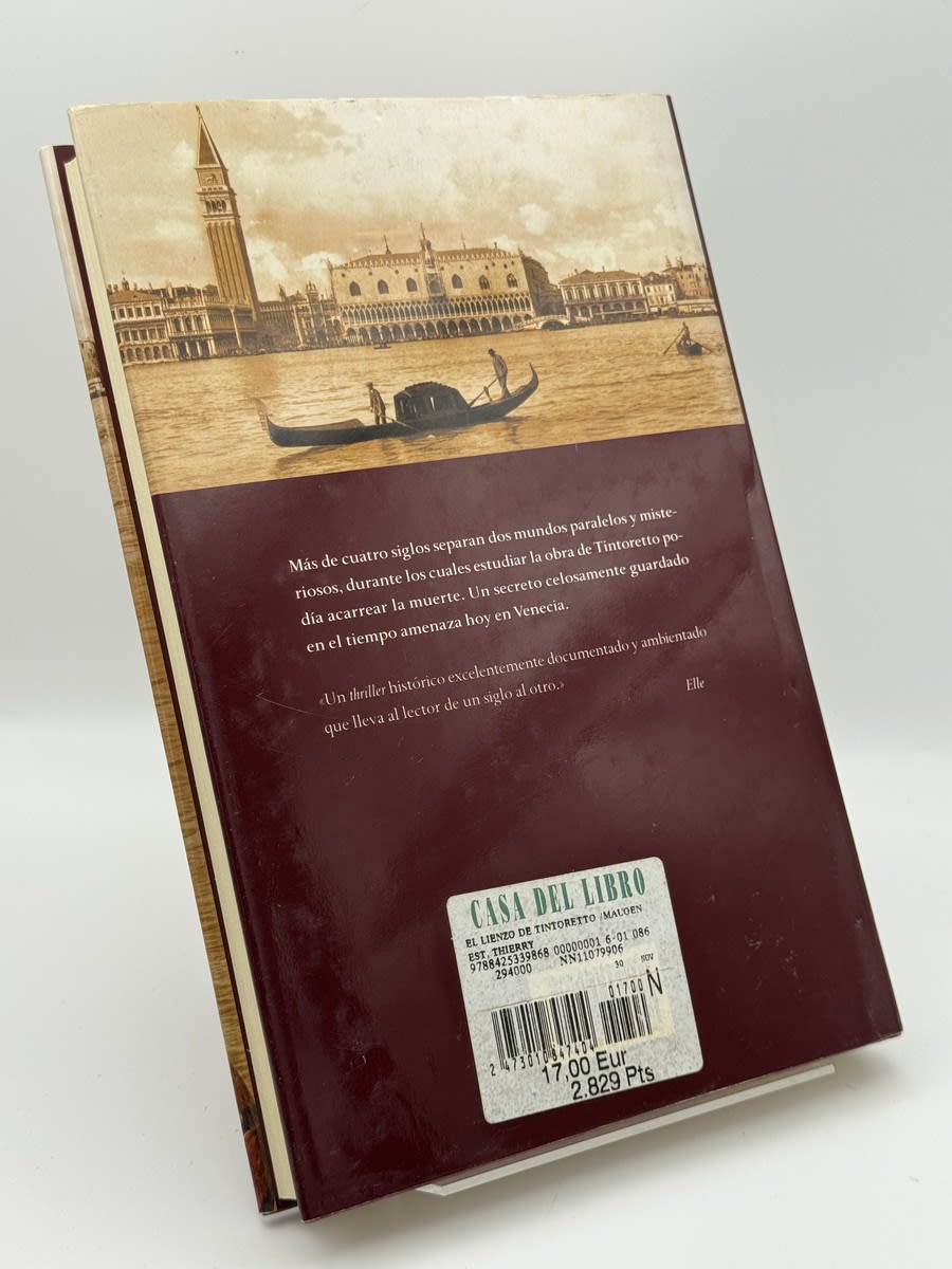 Foto 2 de El lienzo de Tintoretto - Thierry Maugenest de Thierry Maugenest, libro de segunda mano