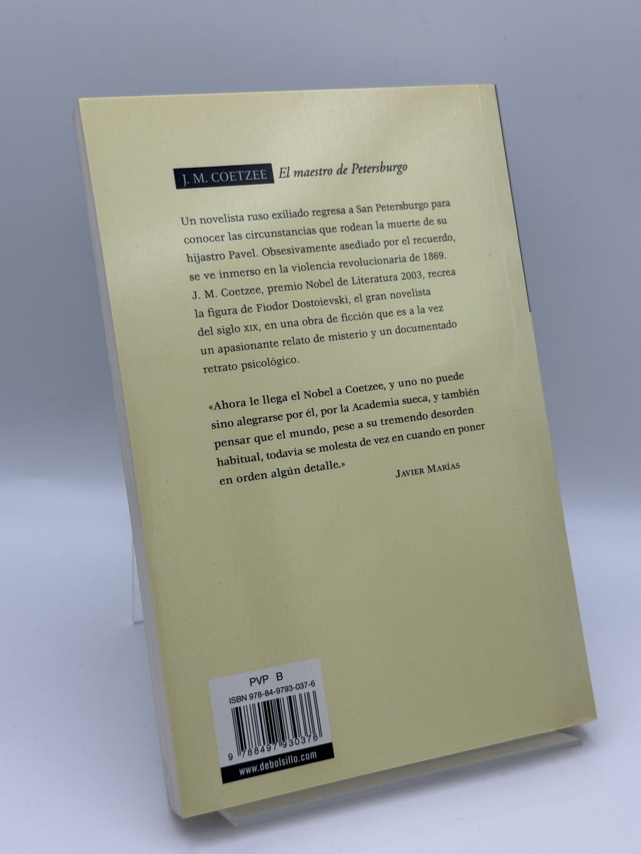 Foto 2 de El Maestro De Petersburgo - J. M. Coetzee de J. M. Coetzee, libro de segunda mano