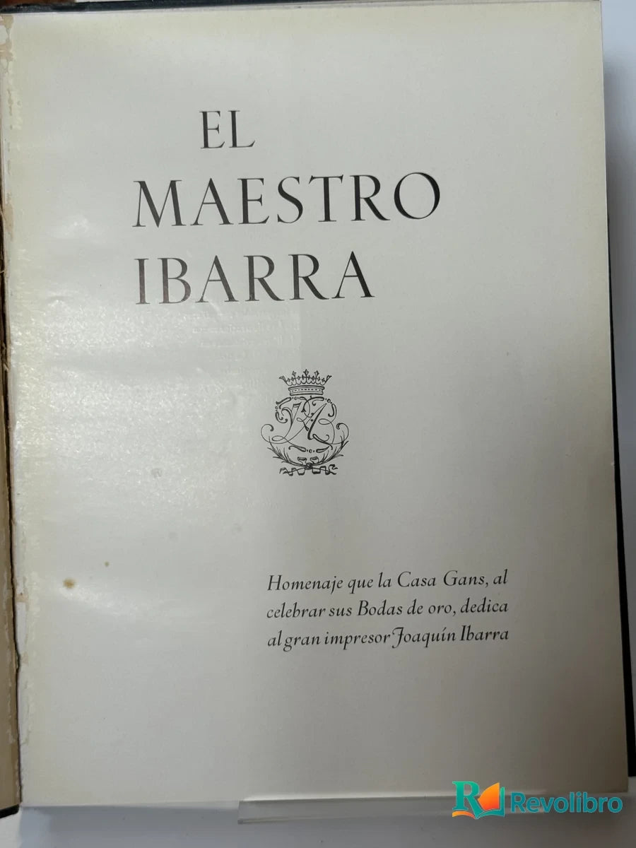 Foto 2 de El Maestro Ibarra de no disponible, libro de segunda mano
