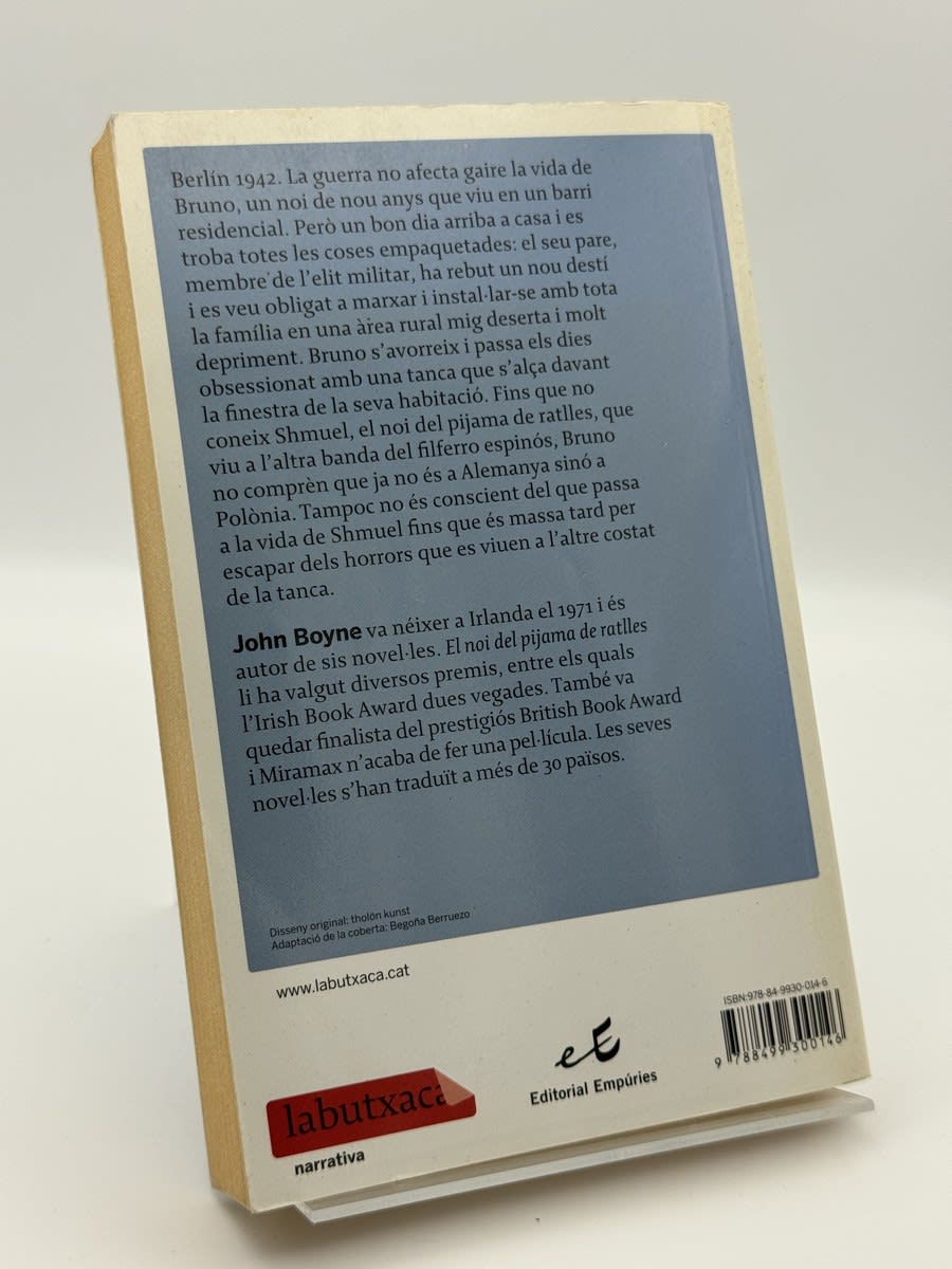 Foto 2 de El noi del pijama de ratlles de John Boyne, libro de segunda mano