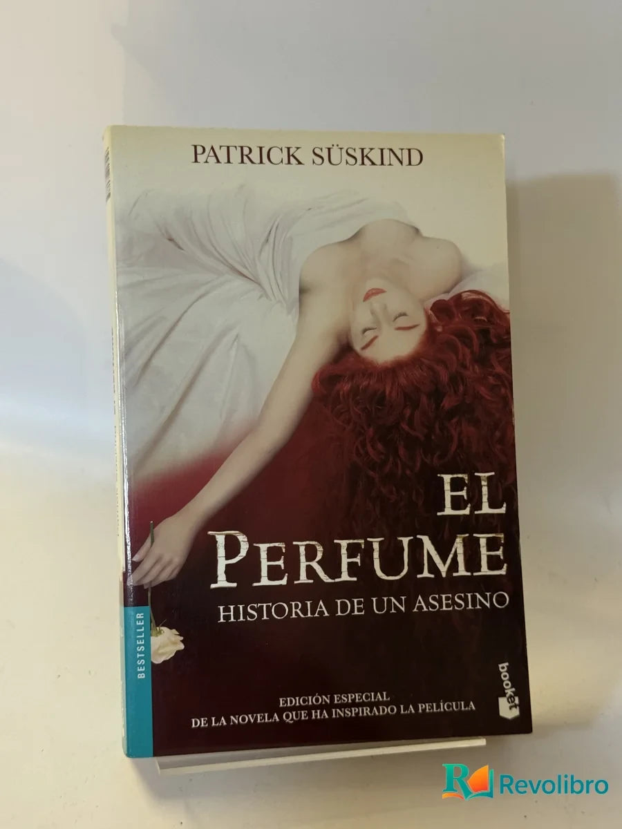 Portada de El Perfume de Patrick Süskind, libro de segunda mano