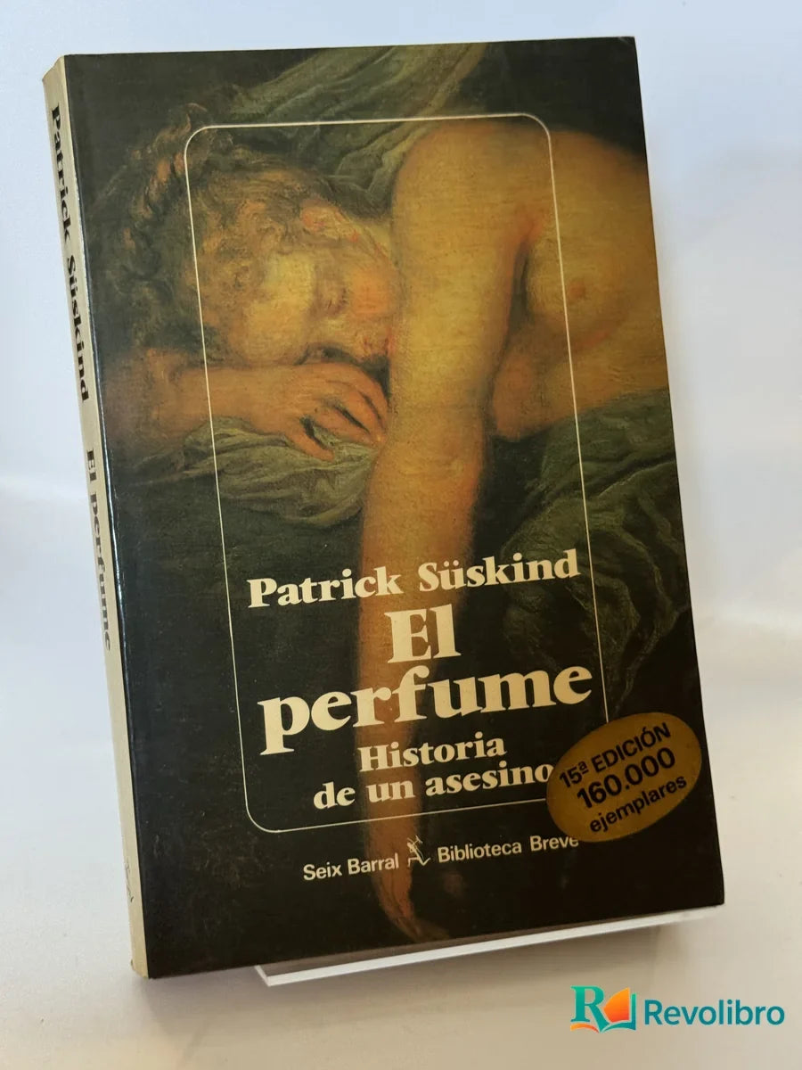 Portada de El perfume de Patrick Süskind, libro de segunda mano