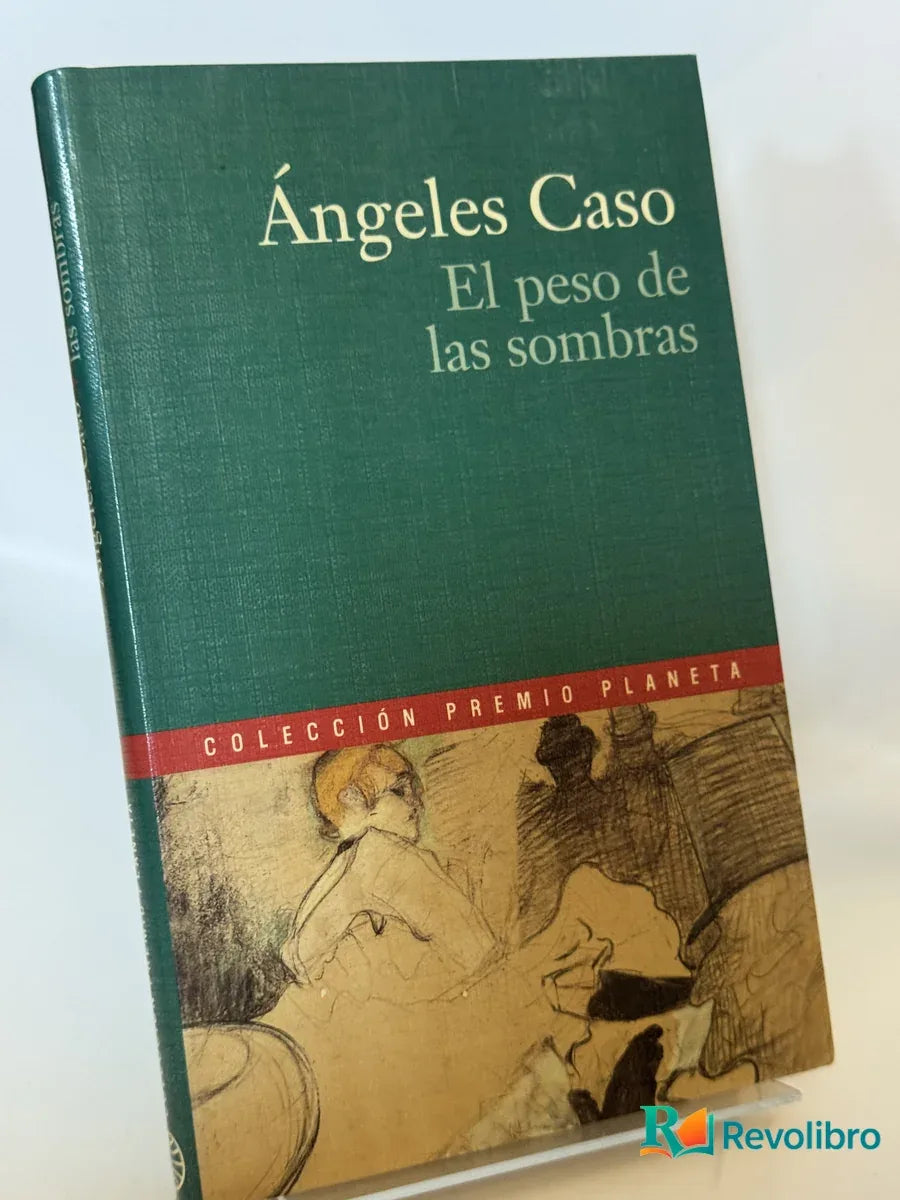 Portada de El peso de las sombras de Ángeles Caso, libro de segunda mano