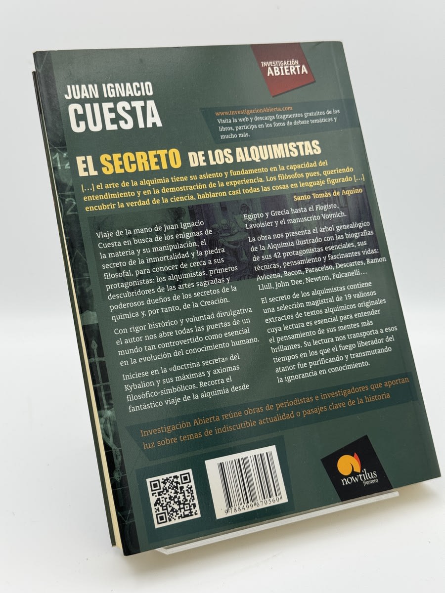 Foto 2 de El secreto de los alquimistas de Juan Ignacio Cuesta Millán, libro de segunda mano