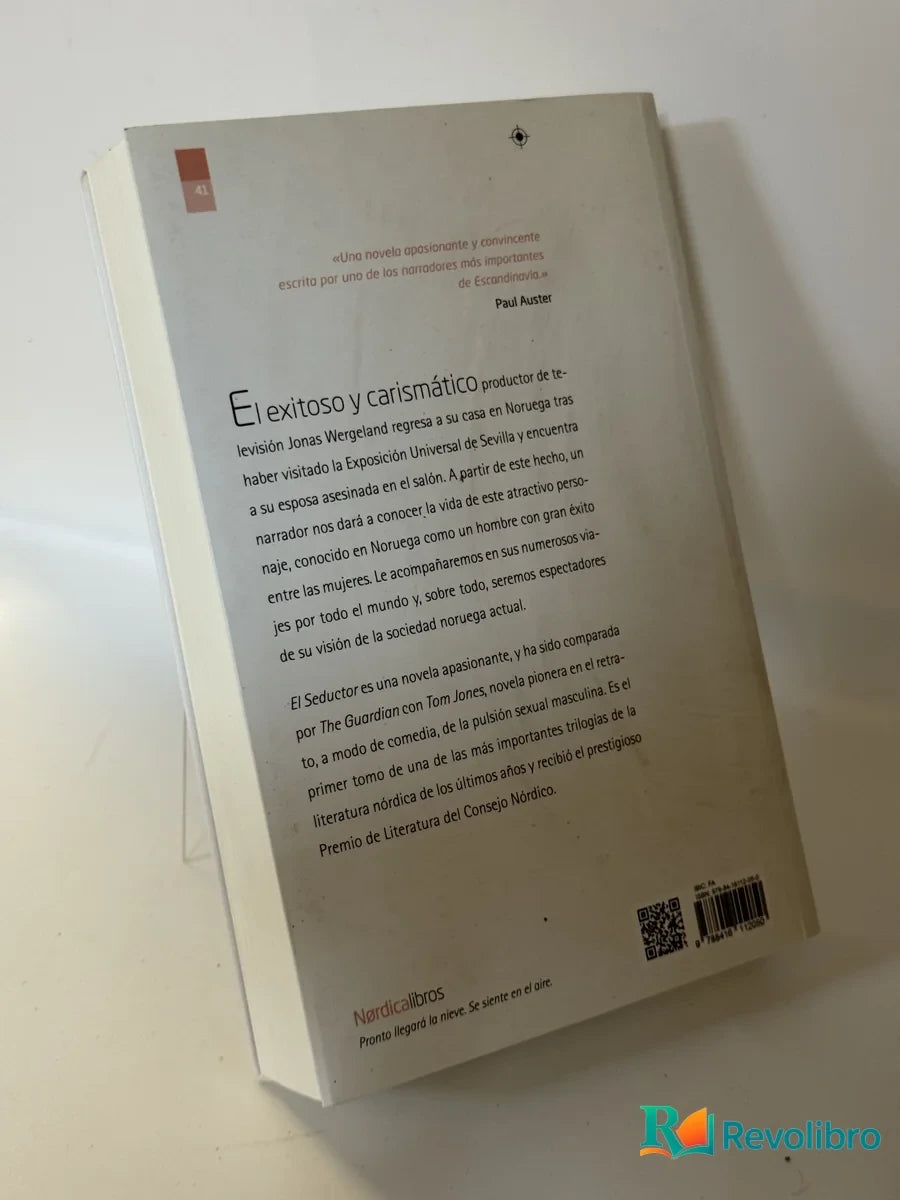 Foto 2 de El seductor de Jan Kjaerstad, libro de segunda mano
