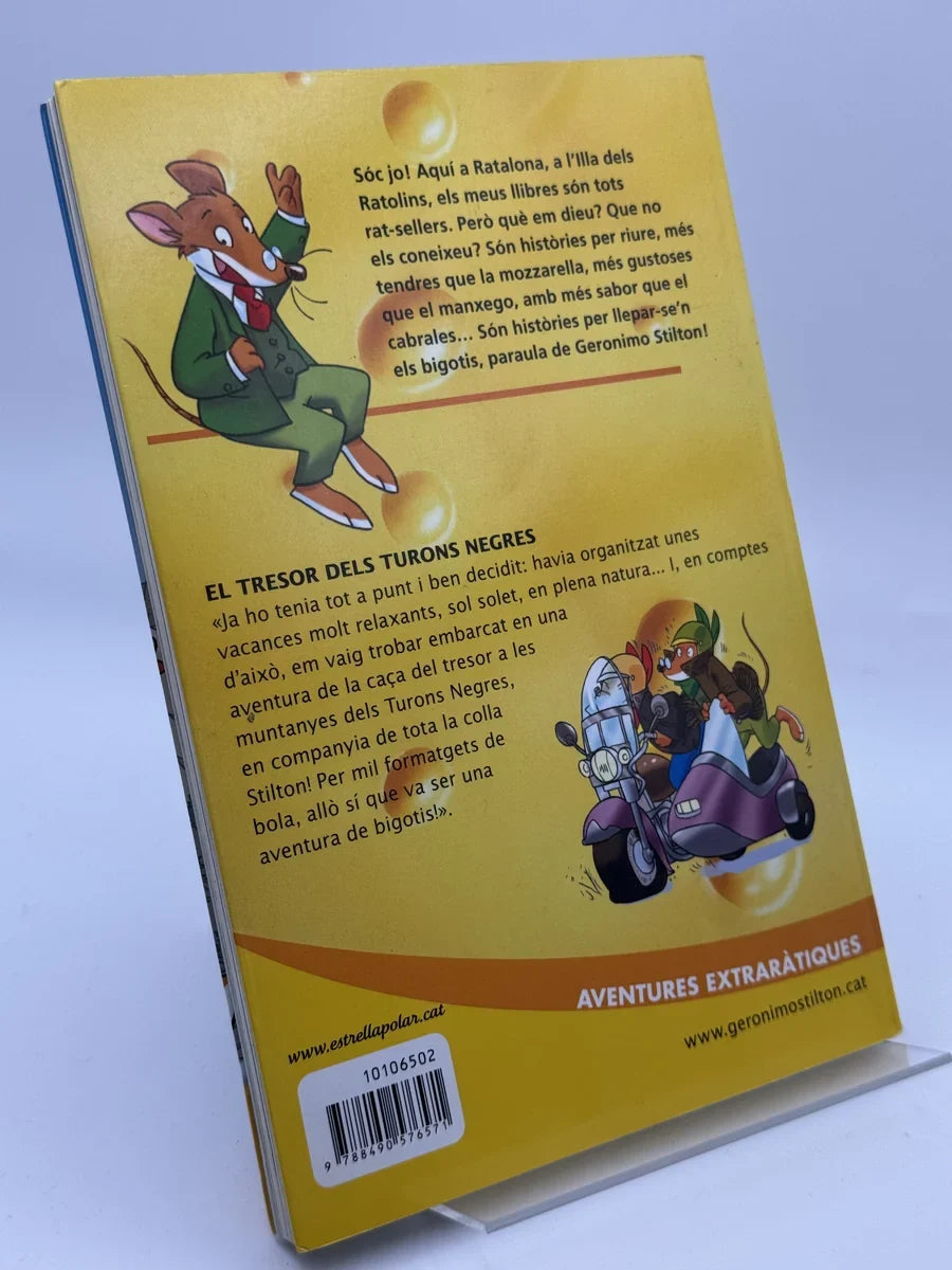 Foto 2 de El tresor dels Turons Negres de Geronimo Stilton, libro de segunda mano