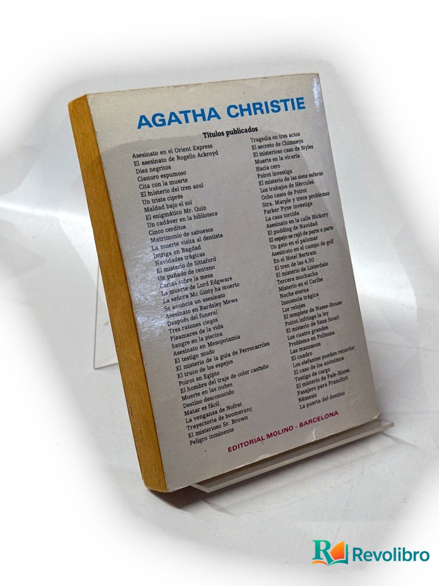 Foto 2 de El truco de los espejos de Agatha Christie, libro de segunda mano