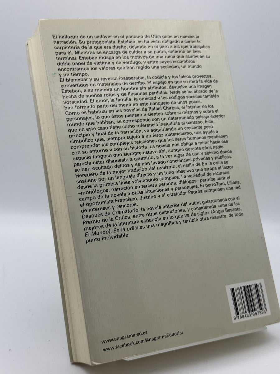 Foto 2 de En la orilla - Rafael Chirbes de Rafael Chirbes, libro de segunda mano