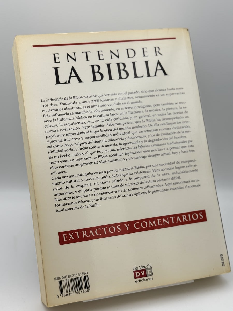 Foto 2 de Entender la Biblia, 40 escenas explicadas a t de A. Penna, libro de segunda mano