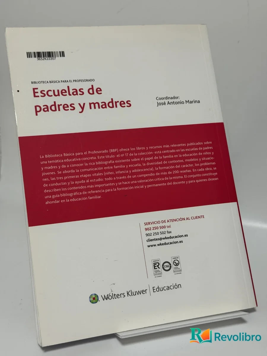 Foto 2 de Escuelas de padres y madres de José Antonio Marina, libro de segunda mano