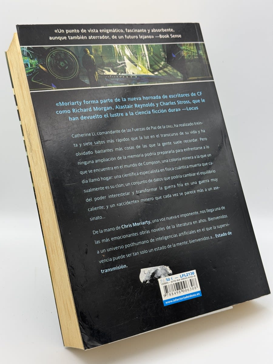 Foto 2 de Estado de transmision de Chris Moriarty, libro de segunda mano