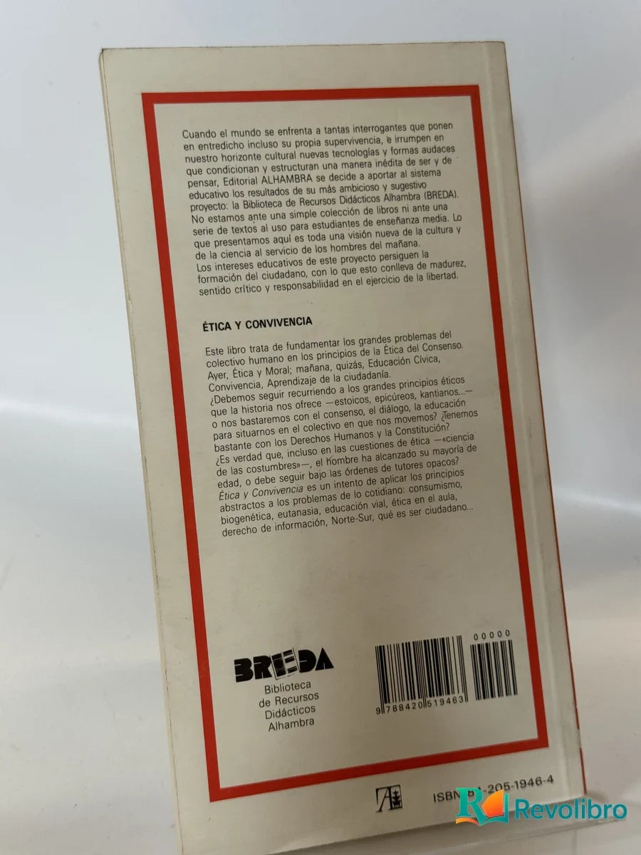 Foto 2 de Ética y convivencia de Autor desconocido, libro de segunda mano