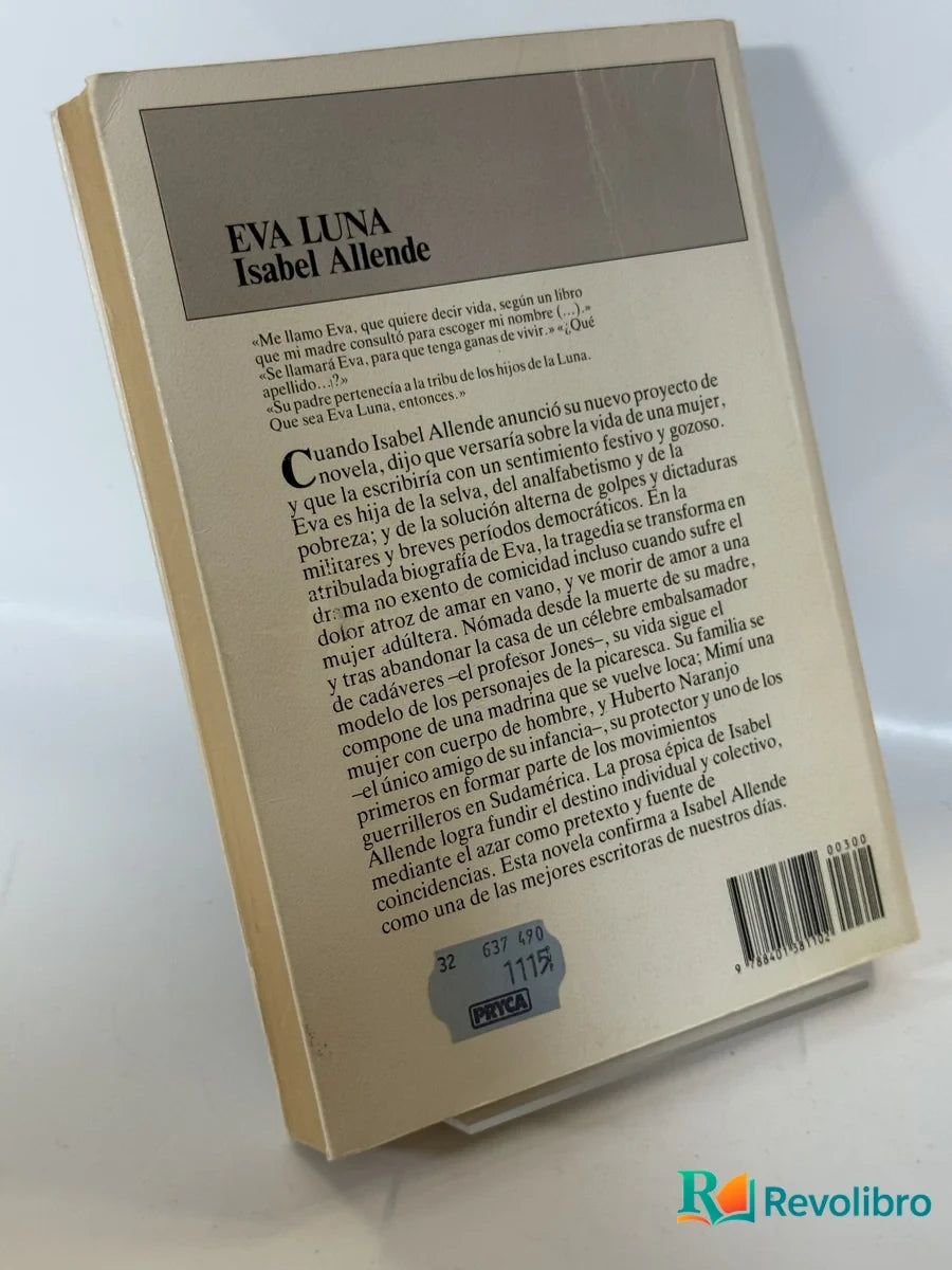 Foto 2 de Eva Luna de Isabel Allende, libro de segunda mano