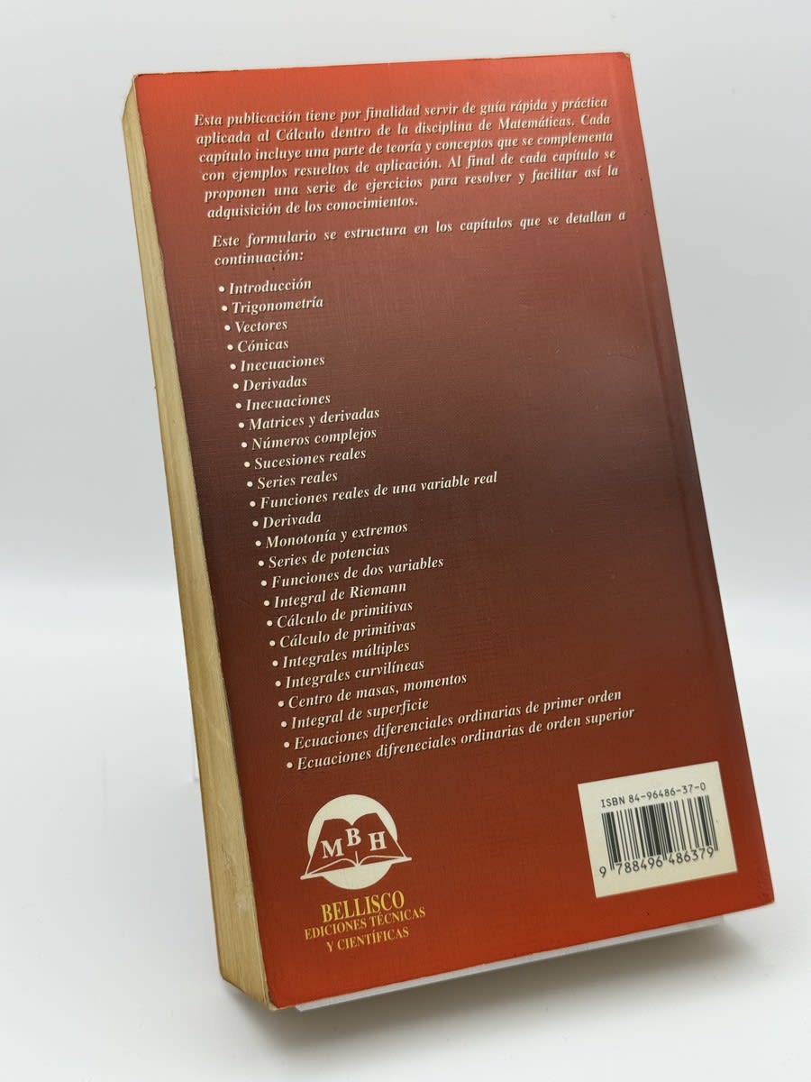 Foto 2 de Formulario técnico de cálculo de Pedro de Mingo García, libro de segunda mano