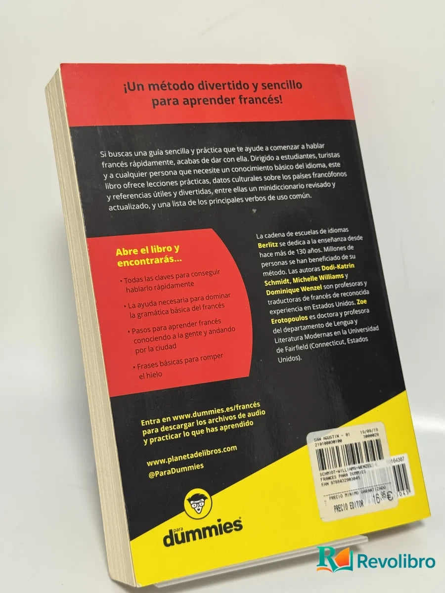 Foto 2 de Francés para dummies de Dodi-Katrin Schmidt, libro de segunda mano