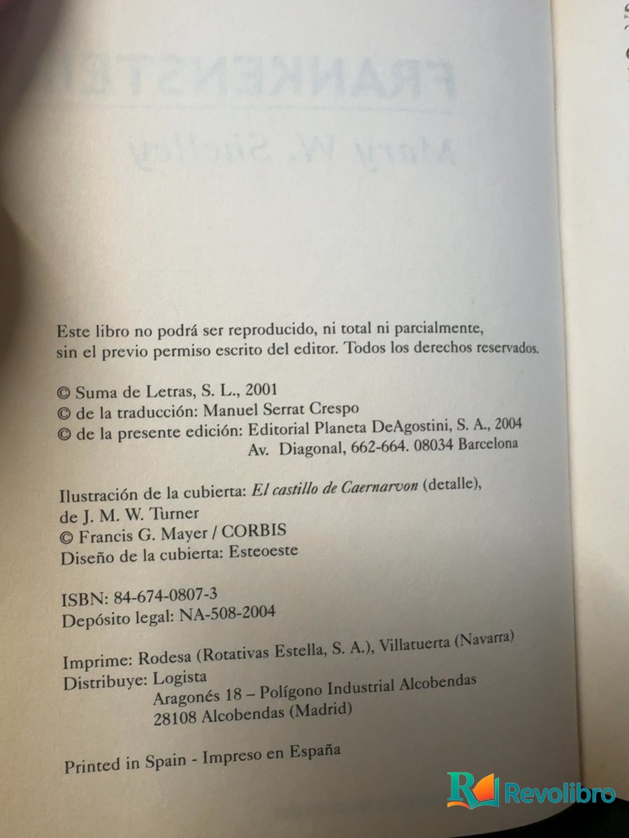 Foto 3 de Frankenstein - 1ª edición de Mary W. Shelley, libro de segunda mano
