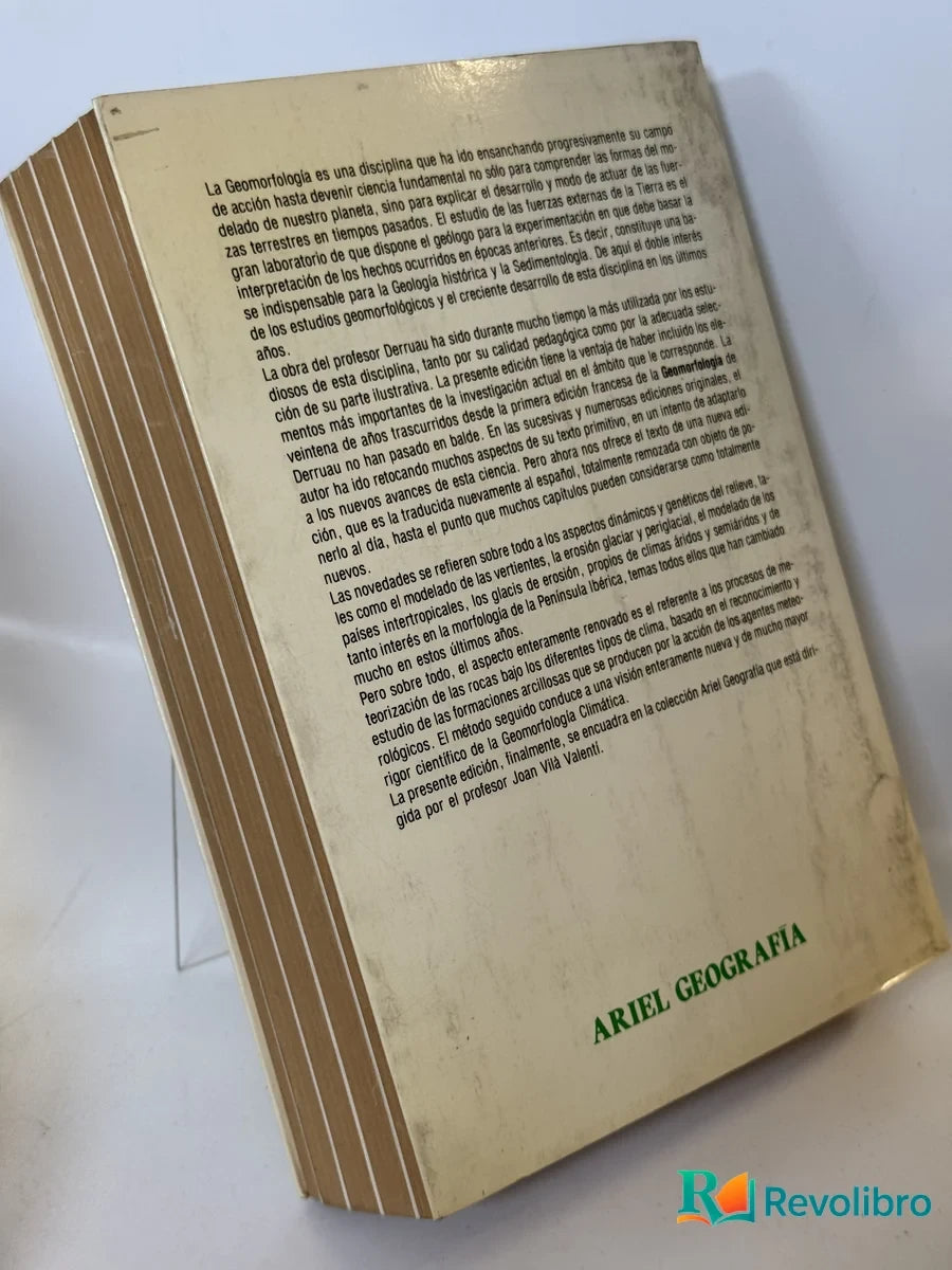 Foto 2 de Geomorfología de M. Derruau, libro de segunda mano