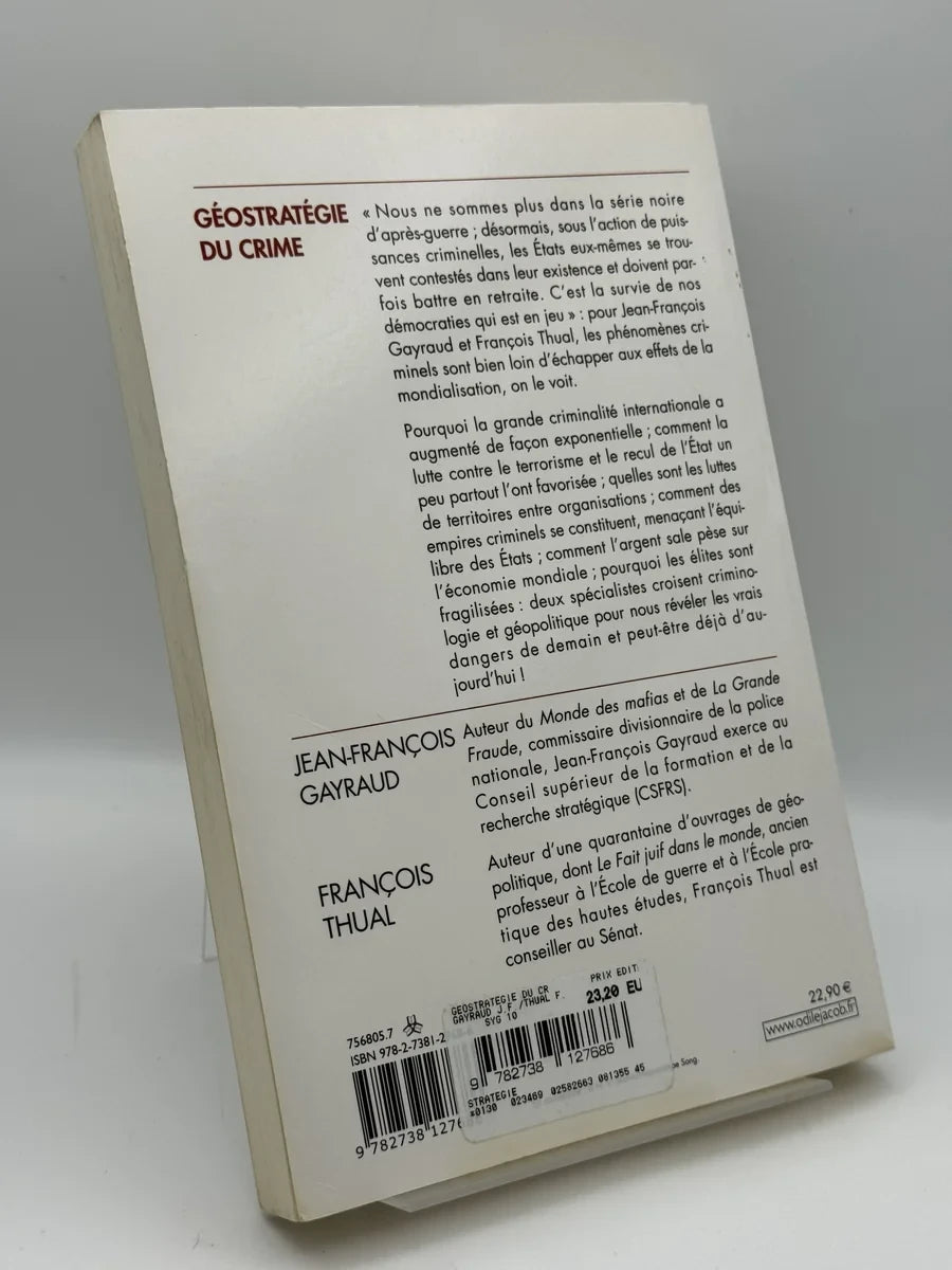 Foto 2 de Géostratégie du crime de Jean-François Gayraud, libro de segunda mano