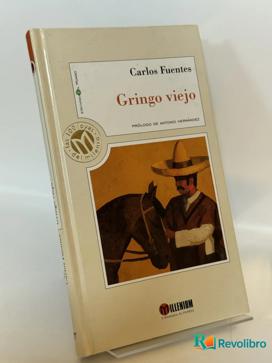 Portada de Gringo viejo de Carlos Fuentes, libro de segunda mano