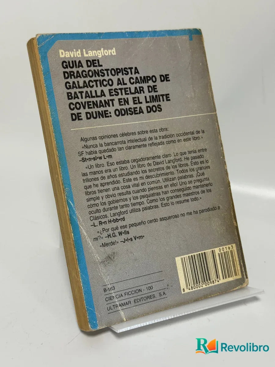 Foto 3 de Guia del Dragonstopista Galactico al Campo de Batalla Estelar de Covenant en el Limite de Dune: Odisea Dos de David Langford, libro de segunda mano