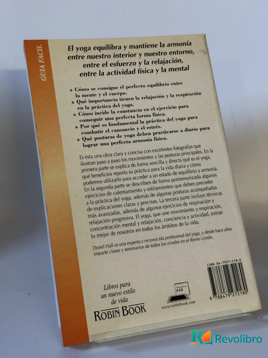 Foto 2 de Guía fácil de YOGA de Doriel Hall, libro de segunda mano