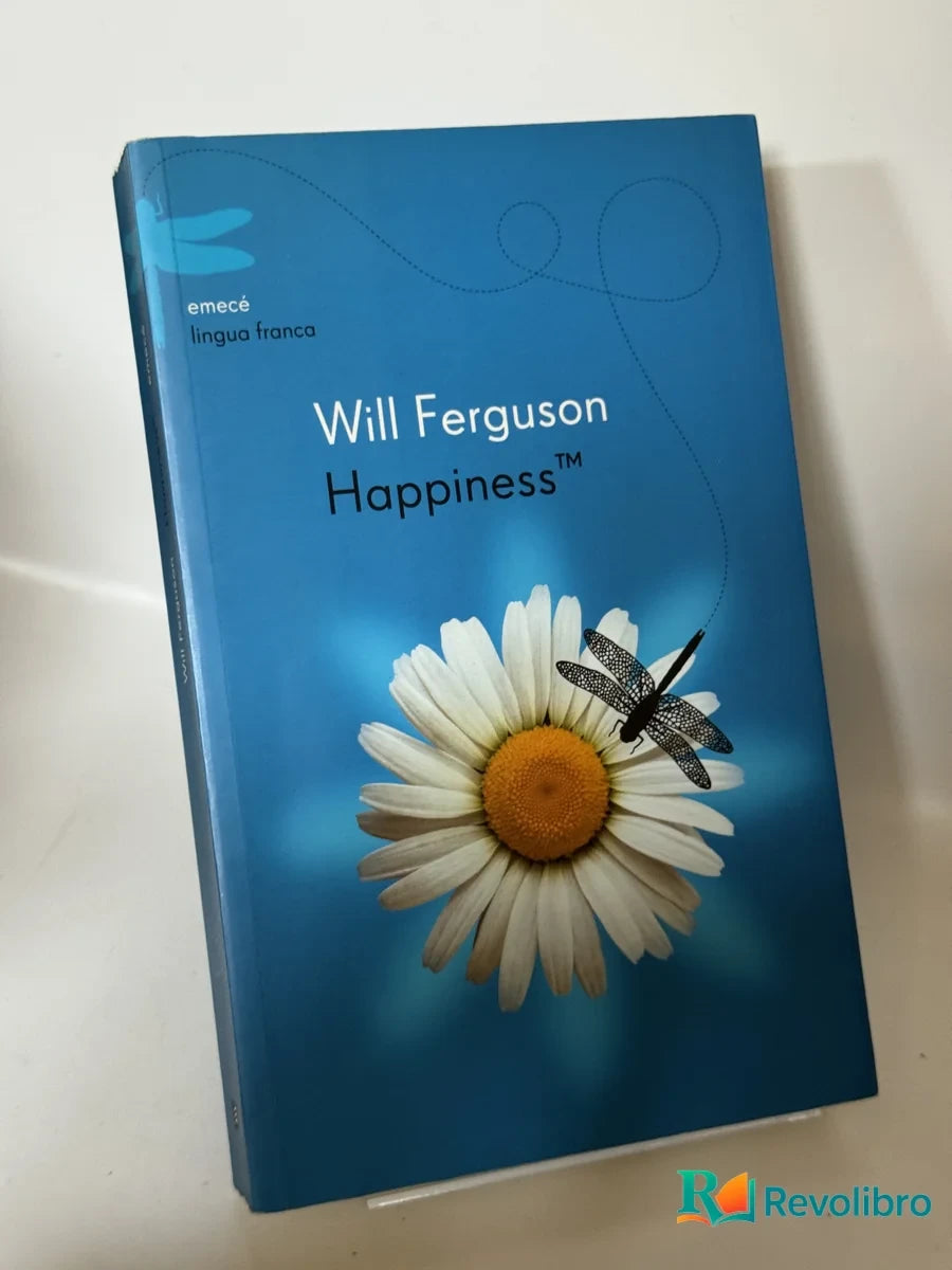 Portada de Happiness de Will Ferguson, libro de segunda mano