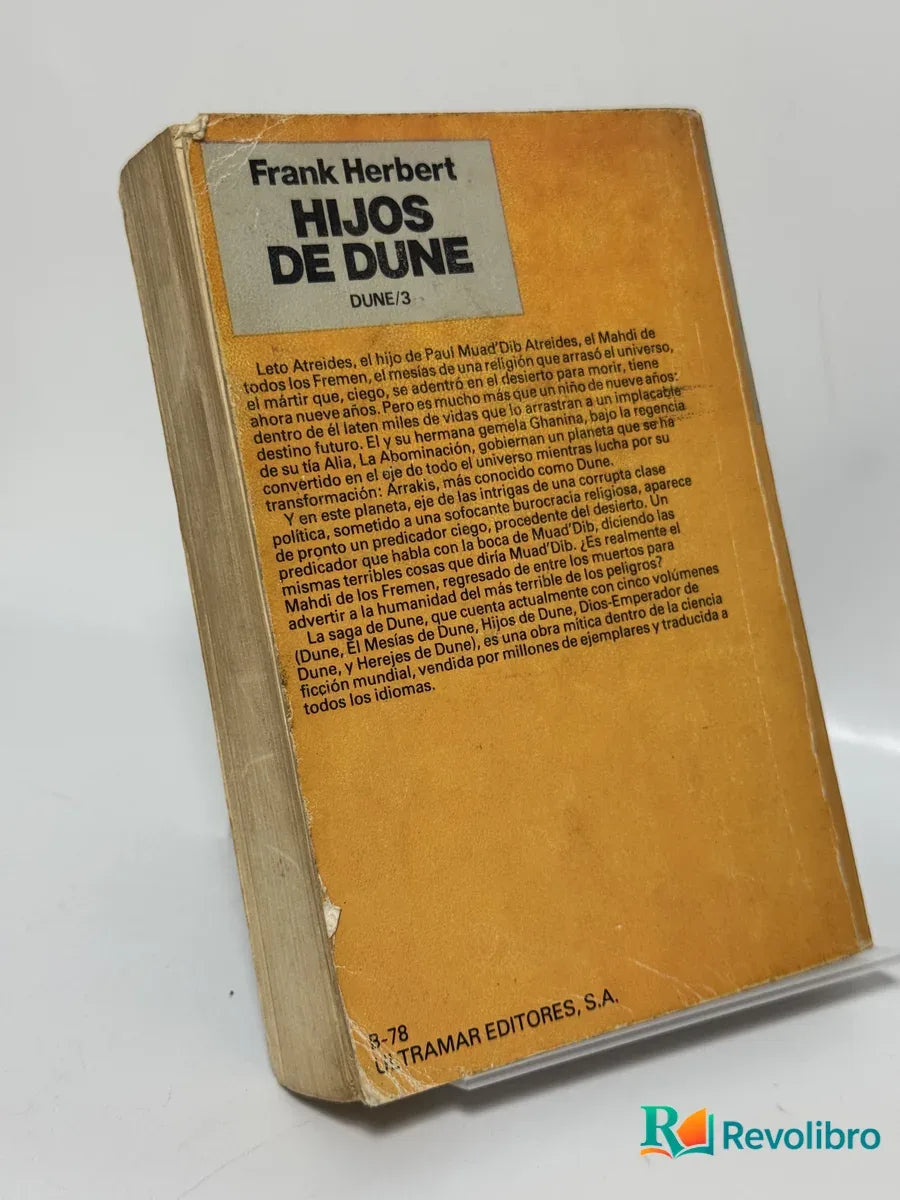 Foto 3 de Hijos de Dune de Frank Herbert, libro de segunda mano