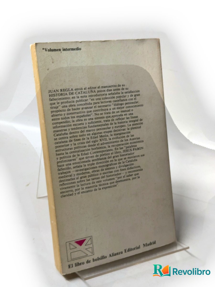 Foto 2 de Historia de Cataluña de Juan Reglà, libro de segunda mano