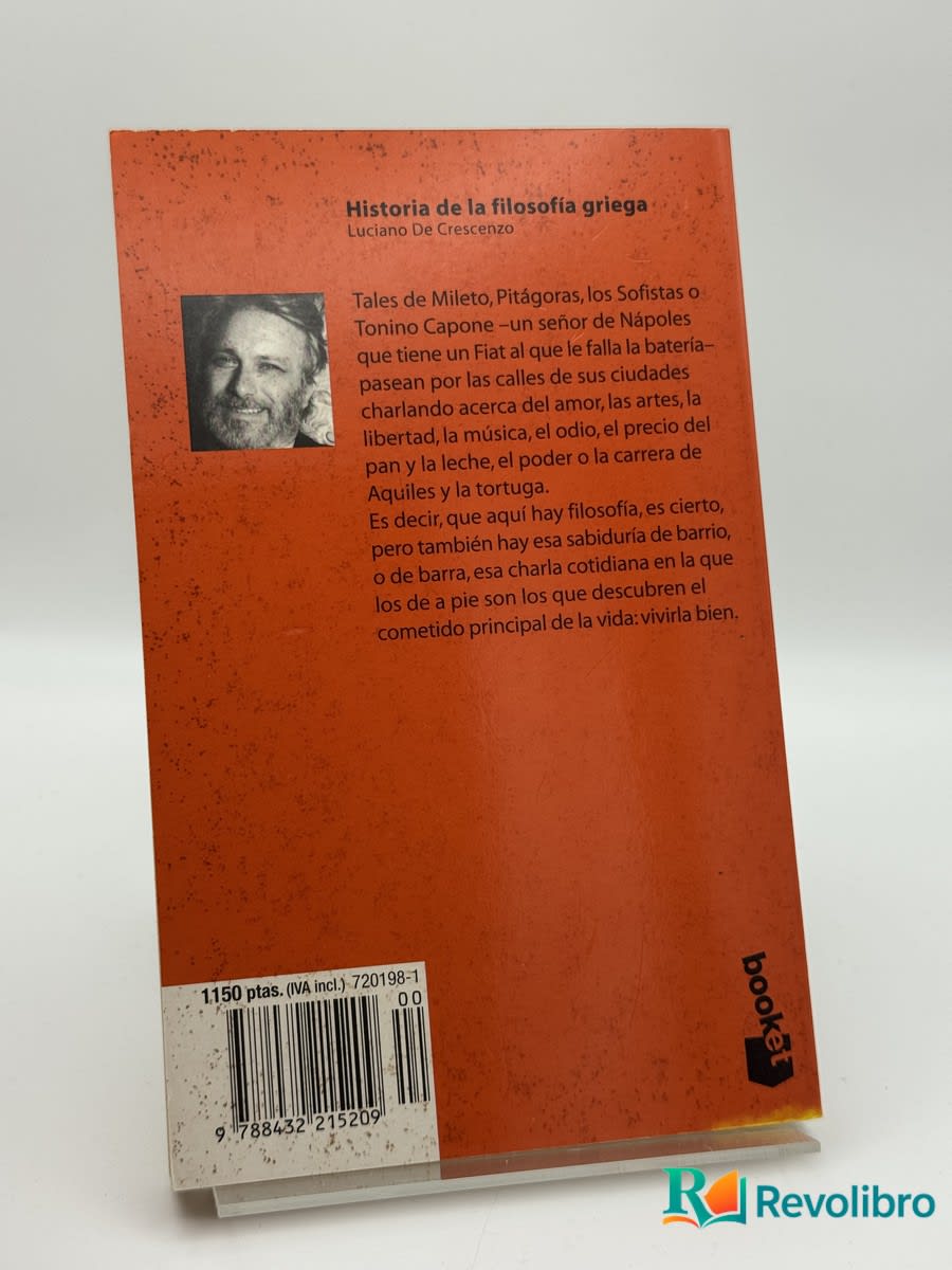 Historia de la filosofía griega - Luciano De Crescenzo - Imagen 2