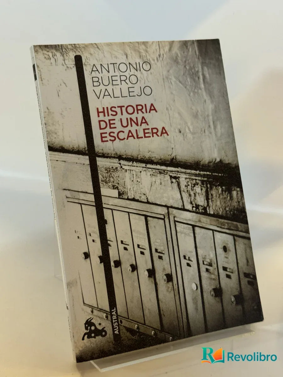 Portada de Historia de una escalera de Antonio Buero Vallejo, libro de segunda mano