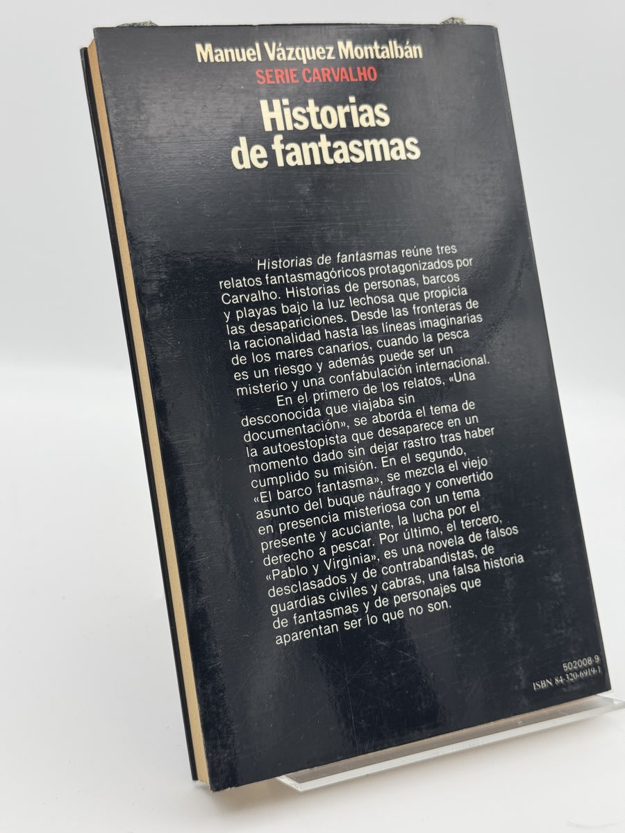 Foto 2 de Historias de fantasmas de Manuel Vázquez Montalbán, libro de segunda mano