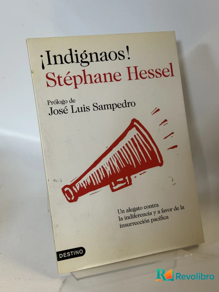 Portada de Indignaos! de Stéphane Hessel, libro de segunda mano
