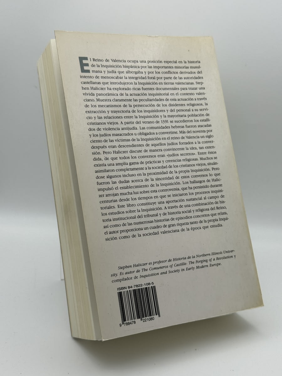 Foto 2 de Inquisición y sociedad en el reino de Valencia - Stephen Haliczer de Stephen Haliczer, libro de segunda mano